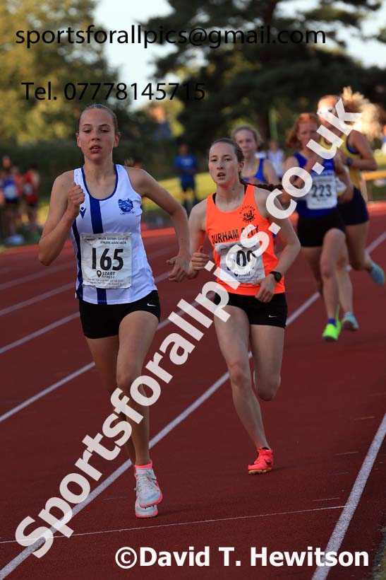 3000 metres, 2024 NEGP 6, Monkton Stadium,  Wednesday, August 14th.  Photo: David T. Hewitson/Sports for All Pics
